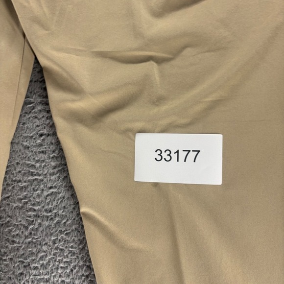 Ben Hogan Chino Pants Mens 42x32 Beige Polyester Stretch Straight Fit Golf Wear - Picture 10 of 10